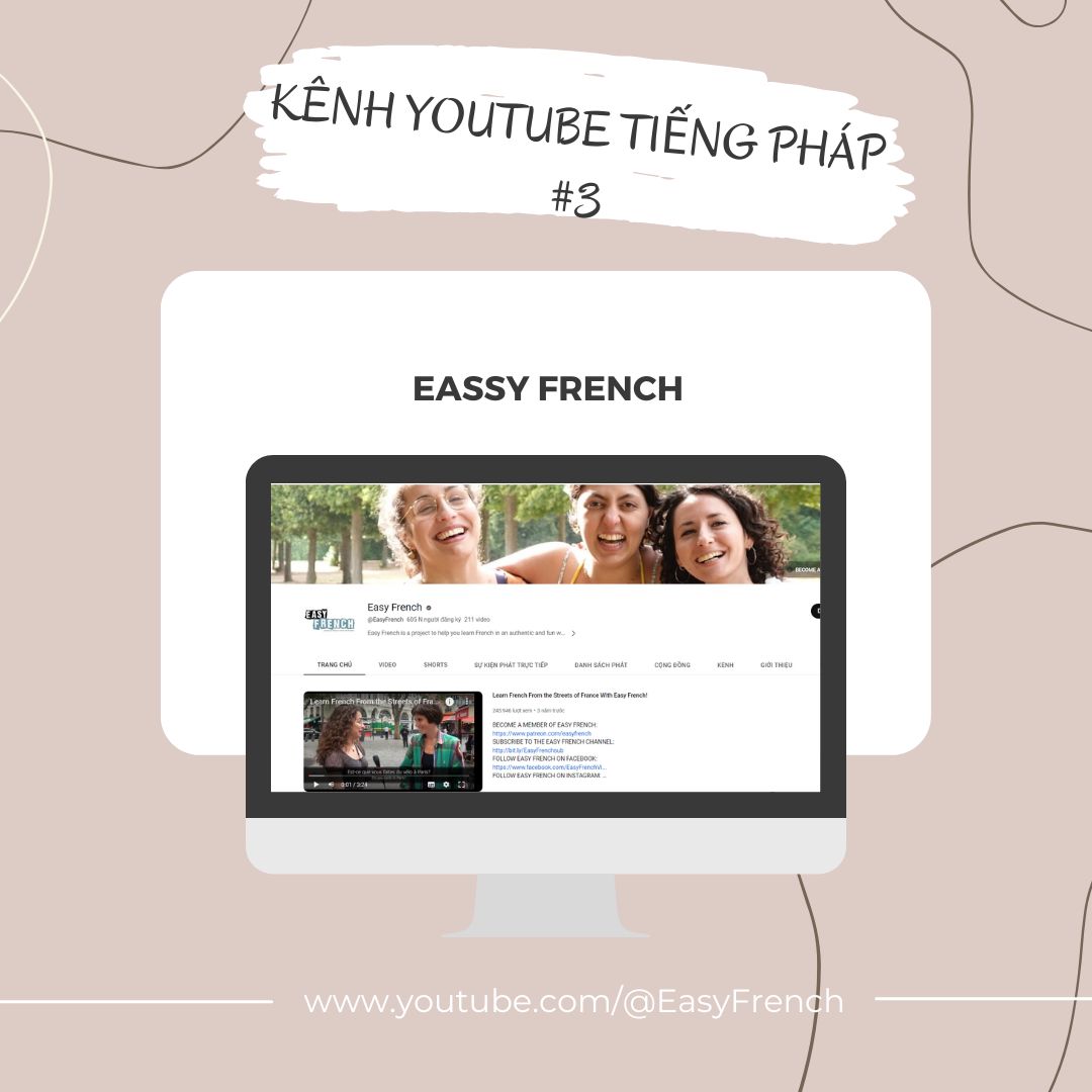 Tự học tiếng Pháp qua các vlog đời thường cũng là một cách hay
